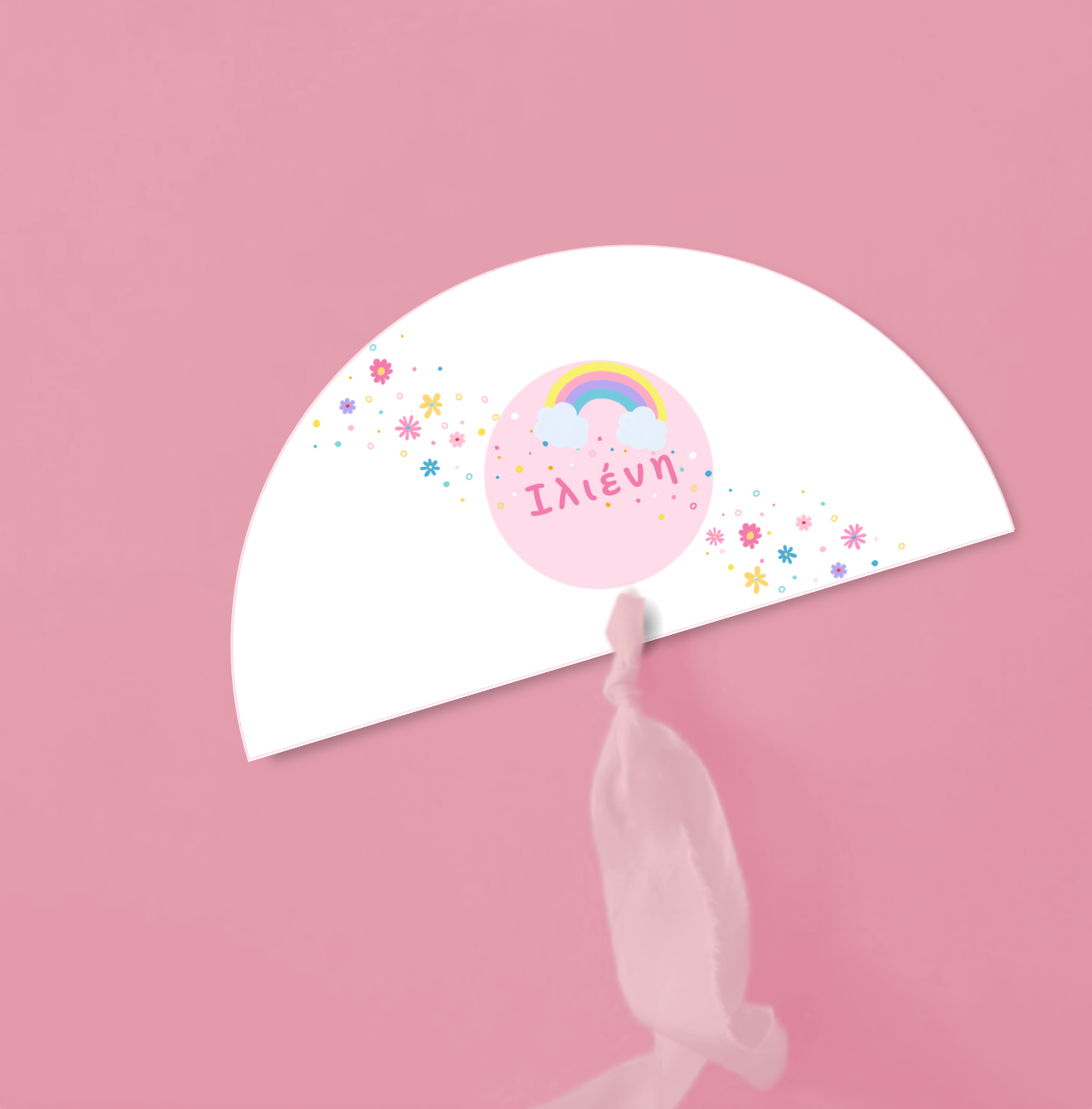 Βεντάλια συλλογής «She's like a Rainbow»