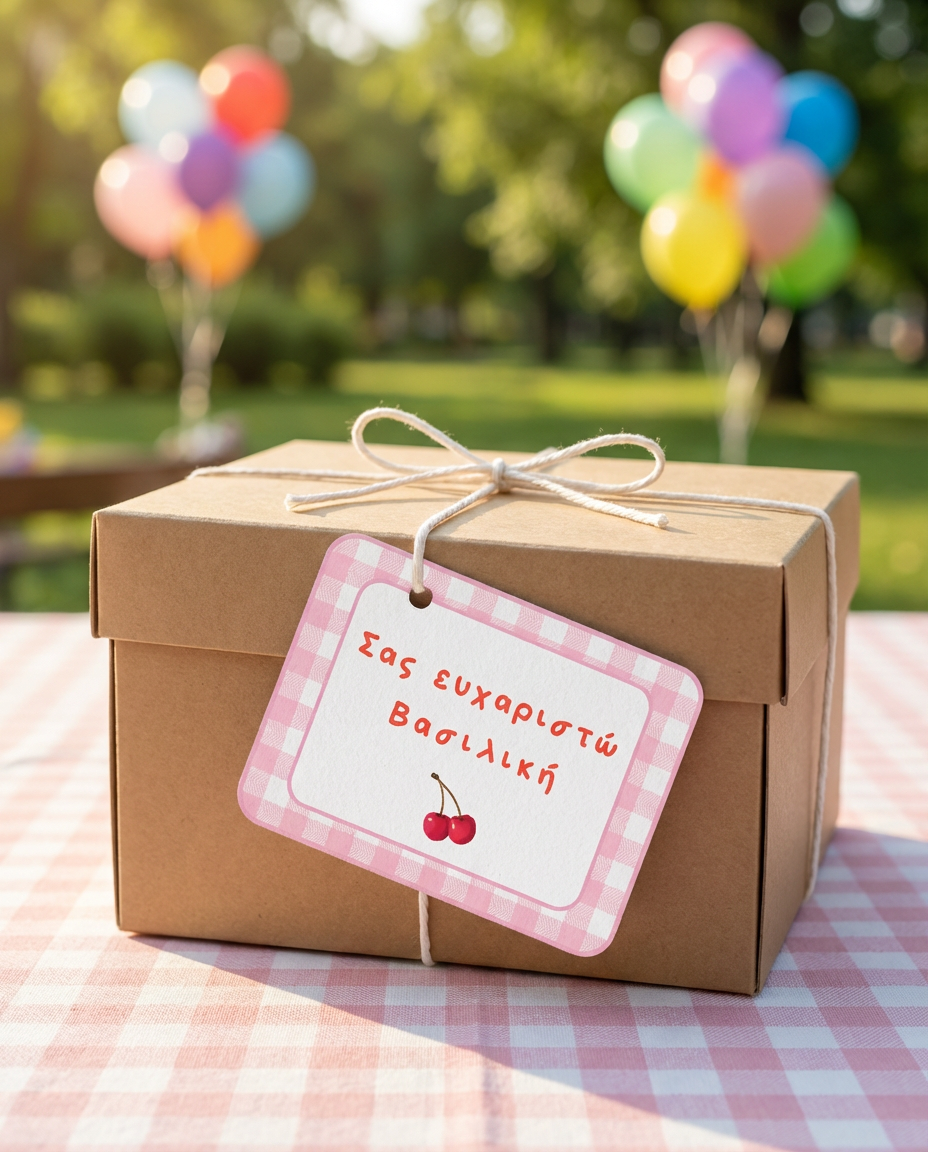 Ευχαριστήρια κάρτα συλλογής «Nice day for a Picnic»
