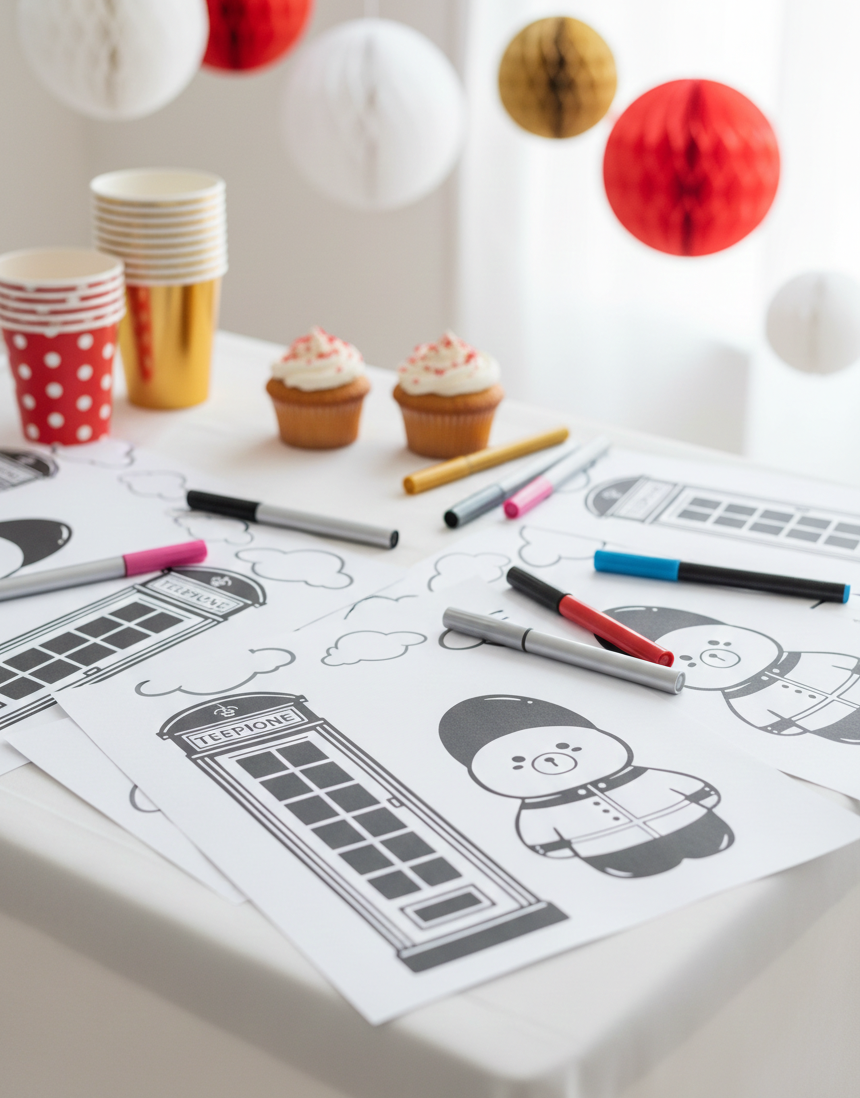 Σελίδες ζωγραφικής συλλογής «Her Majesty»