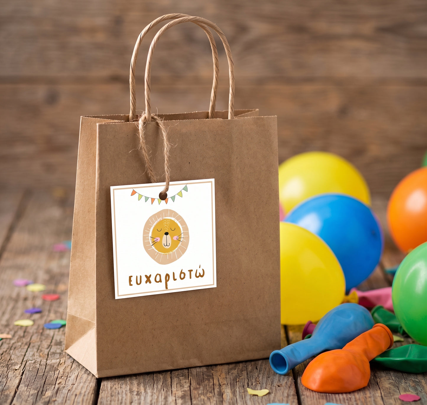 Ευχαριστήρια κάρτα συλλογής «Party Animals»