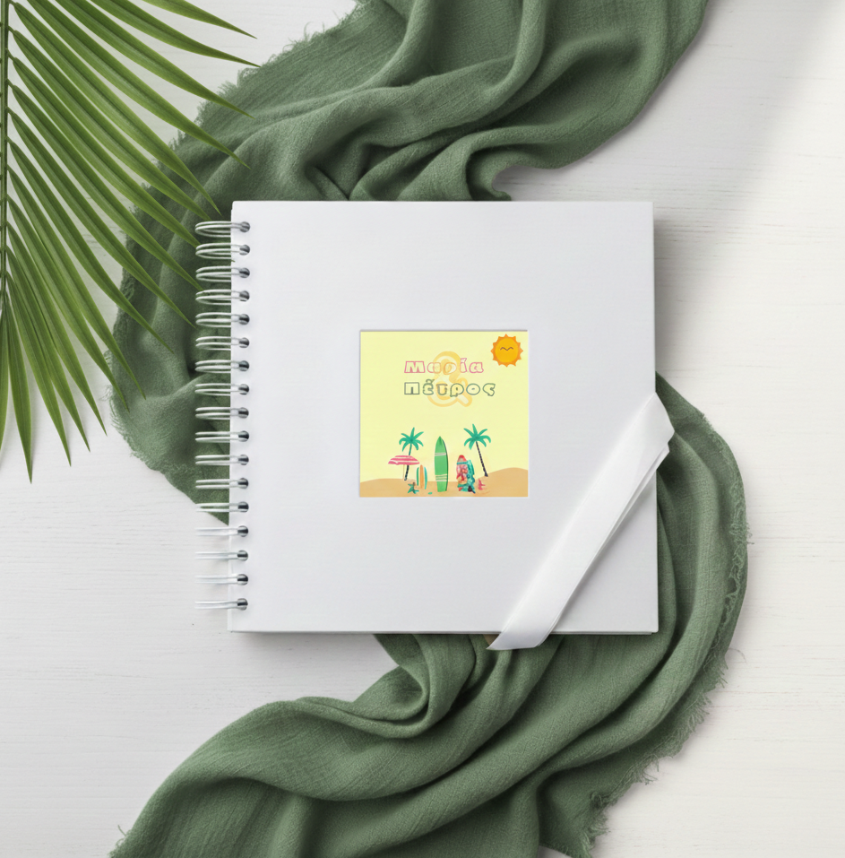 Βιβλίο ευχών συλλογής «Surf Beach Club»