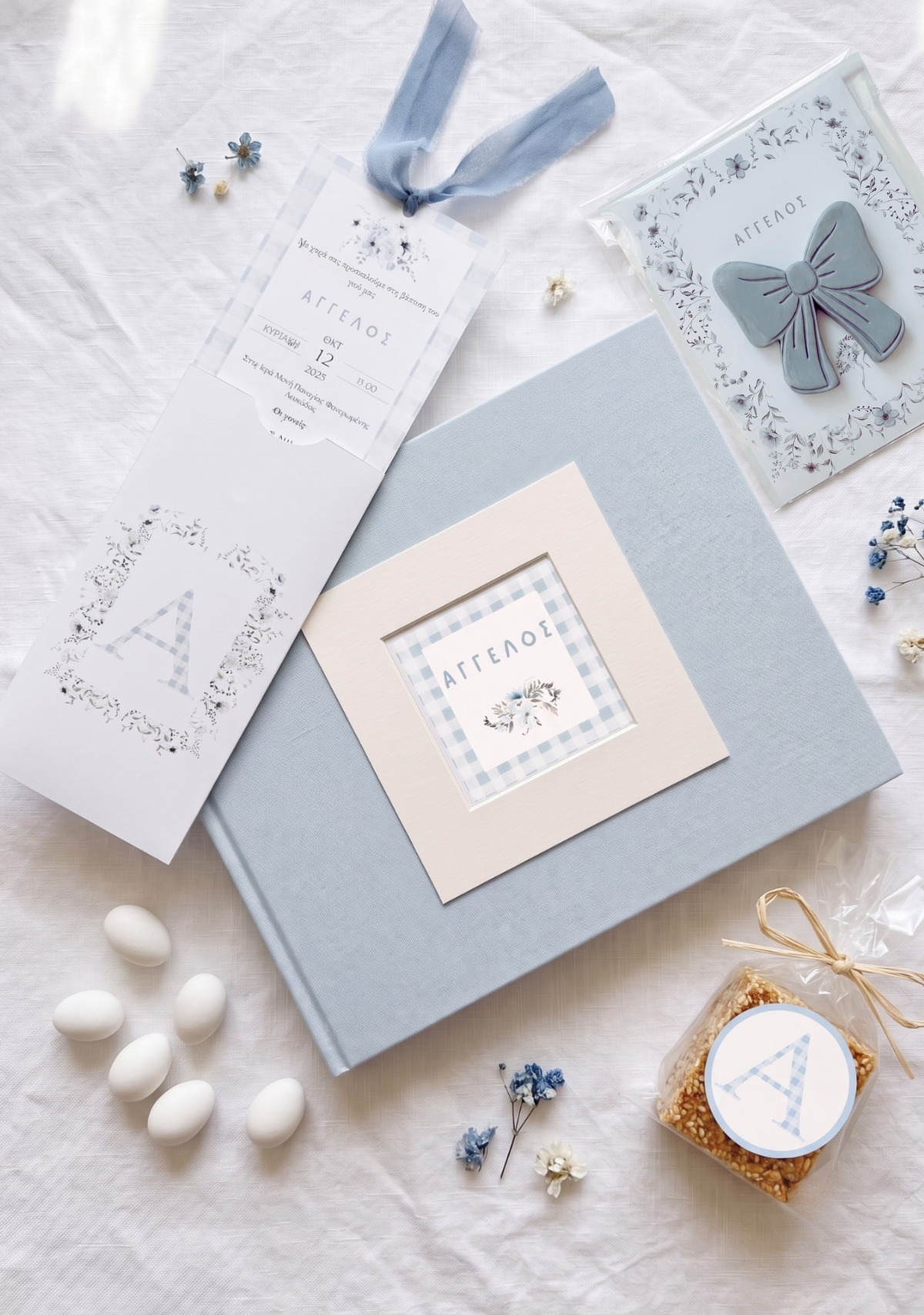 Blooms in Blue