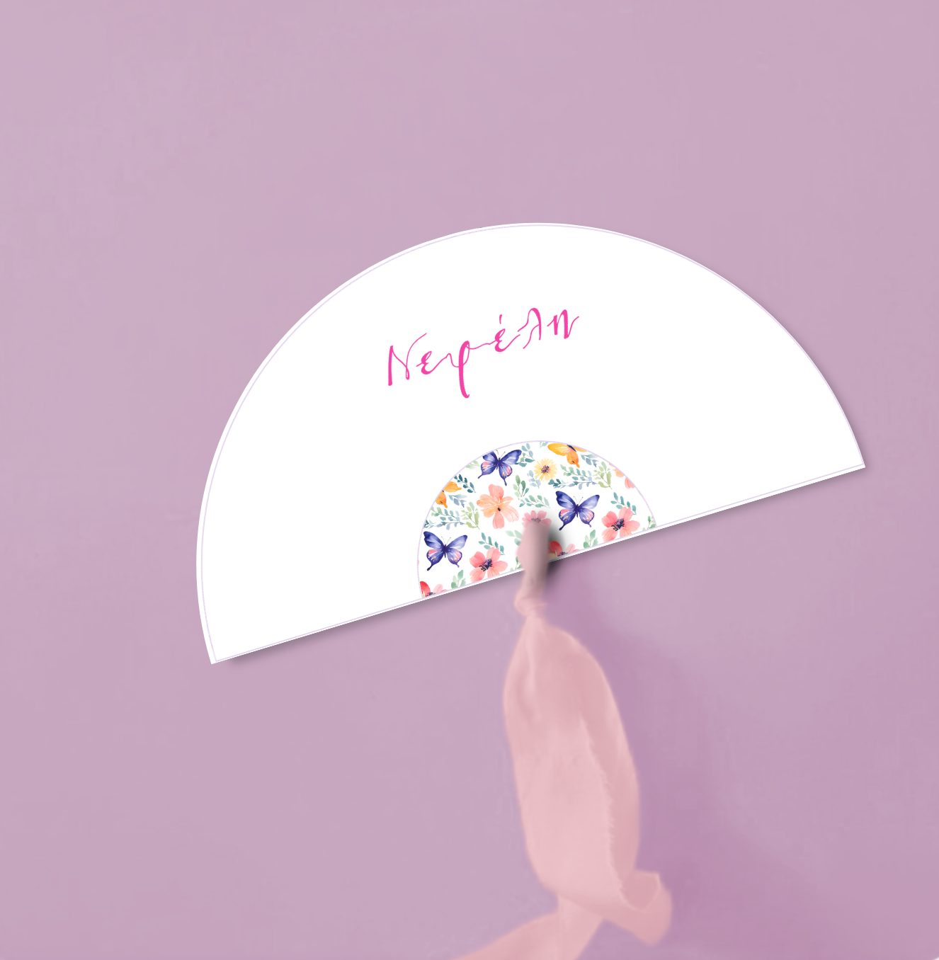 Βεντάλια συλλογής «Fly high little Butterfly»