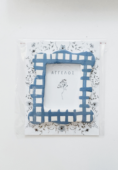 Κεραμική μπομπονιέρα βάπτισης συλλογής «Blooms in Blue»