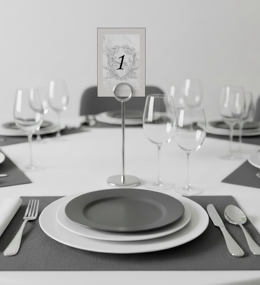 Αρίθμηση τραπεζιών συλλογής «Marble Effect»