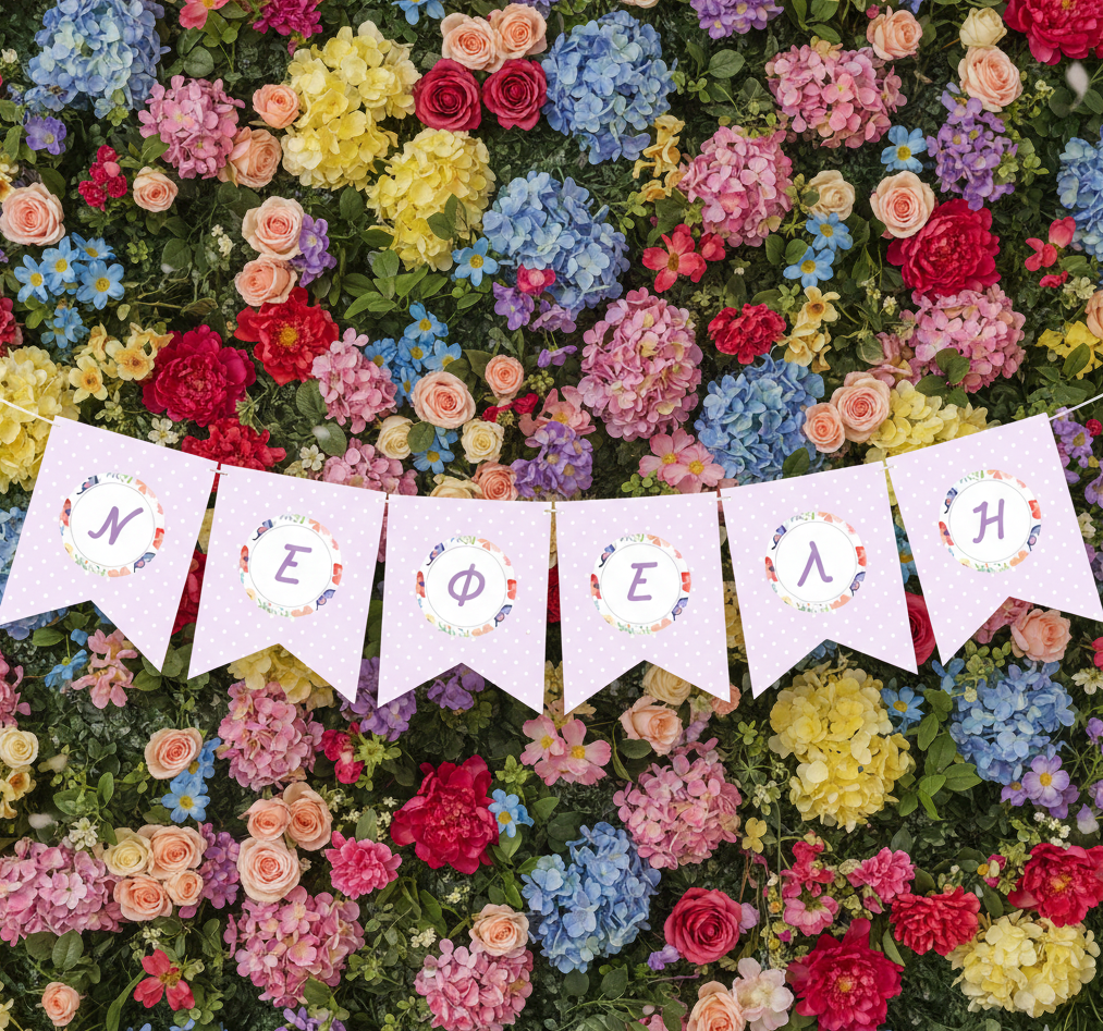 Σημαιάκια συλλογής «Fly high little Butterfly»