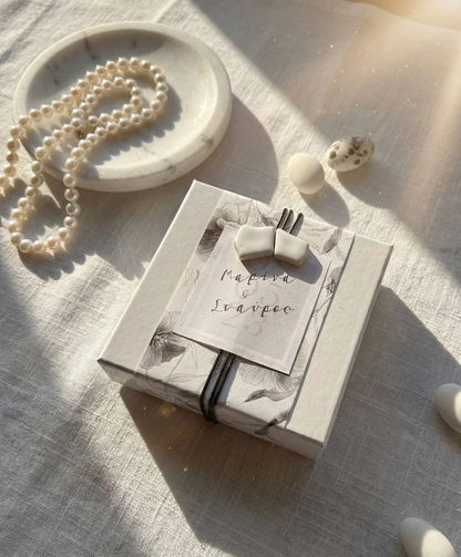 Μπομπονιέρα συλλογής «Marble Effect»