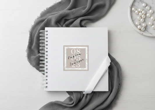 Βιβλίο ευχών συλλογής «Marble Effect»