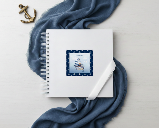 Βιβλίο ευχών συλλογής «Little Sailor»