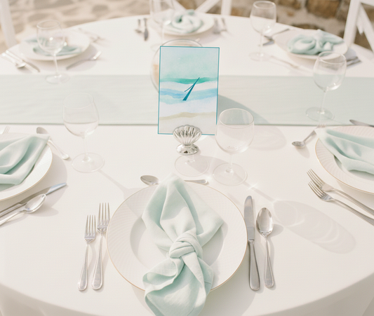 Αρίθμηση τραπεζιών συλλογής «Whispers in the Sea»