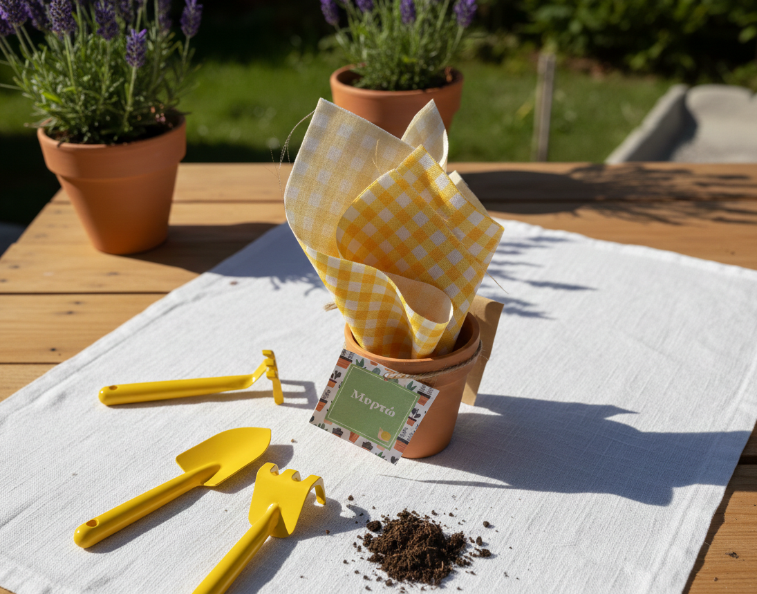 Μπομπονιέρα συλλογής «Boho Gardener»