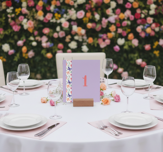 Αρίθμηση τραπεζιών συλλογής «Fly high little Butterfly»