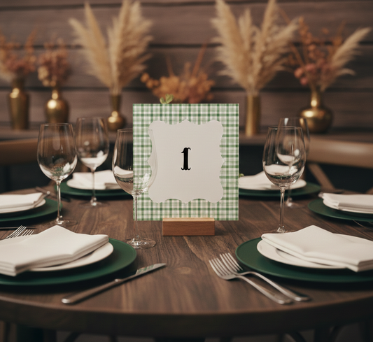 Αρίθμηση τραπεζιών συλλογής «Vintage rocking Horse»