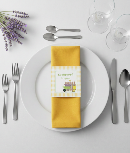 Ευχαριστήρια κάρτα συλλογής «Boho Gardener»