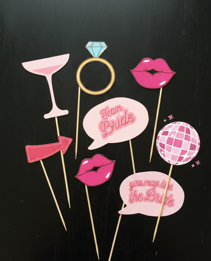 Party photo props συλλογής «Bachelorette»