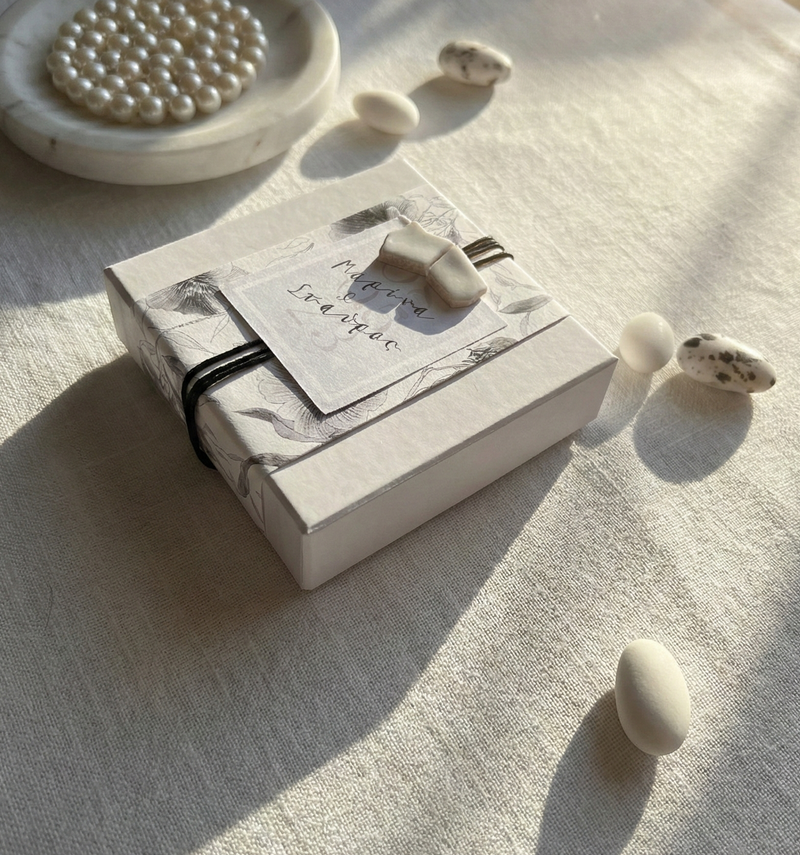 Μπομπονιέρα συλλογής «Marble Effect»