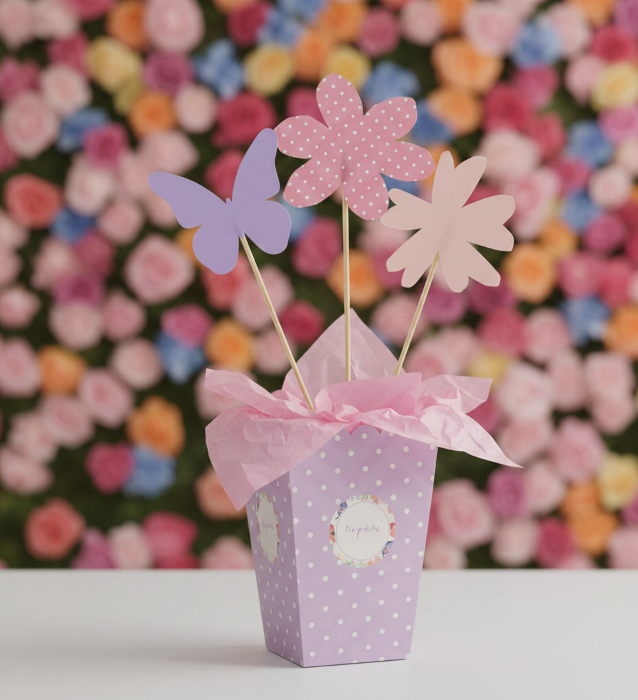 Διακοσμητικά centerpieces για τα τραπέζια συλλογής «Fly high little Βutterfly»
