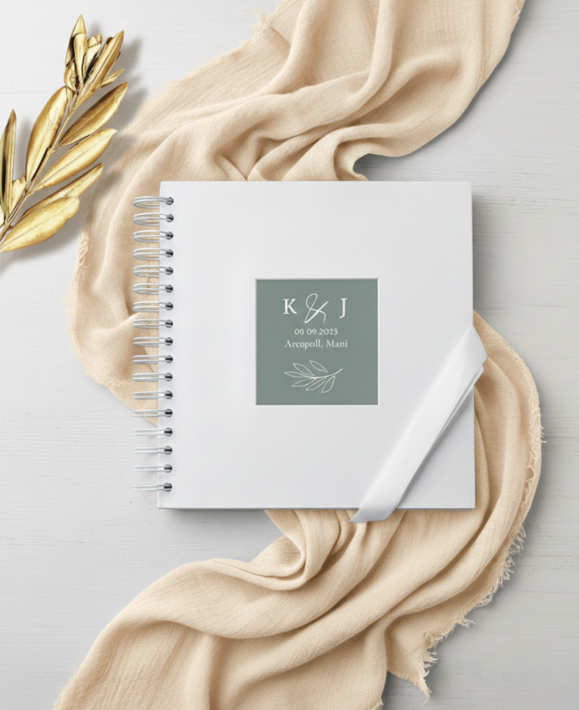 Βιβλίο ευχών συλλογής «Olive Grove»