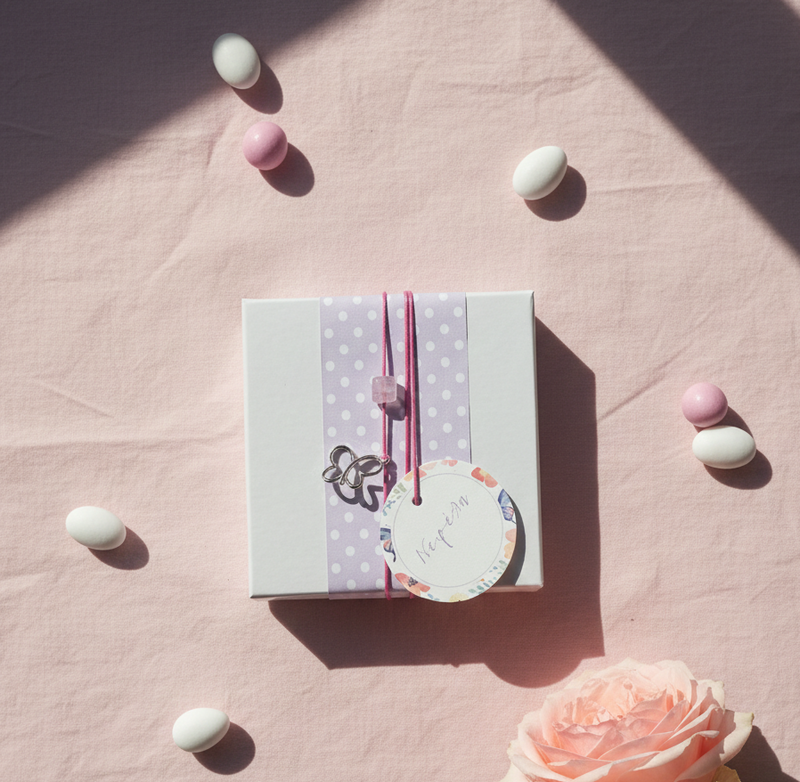 Μπομπονιέρα συλλογής «Fly high little Butterfly»