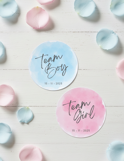 Αυτοκόλλητα συλλογής «Gender Reveal»