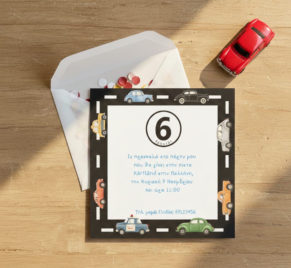 Πρόσκληση συλλογής «Vroom vroom Car»