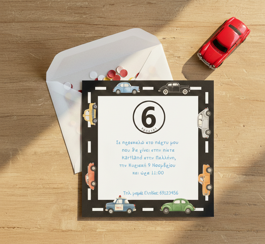 Πρόσκληση συλλογής «Vroom vroom Car»