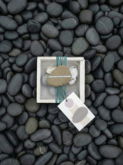 Μπομπονιέρα γάμου συλλογής «Pebble»